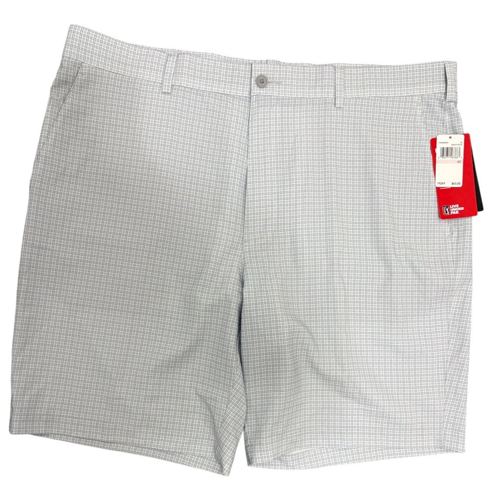 PGA TOUR Mens 8" Mid Rise Moisture Wicking Golf Shorts Size 40 NWT